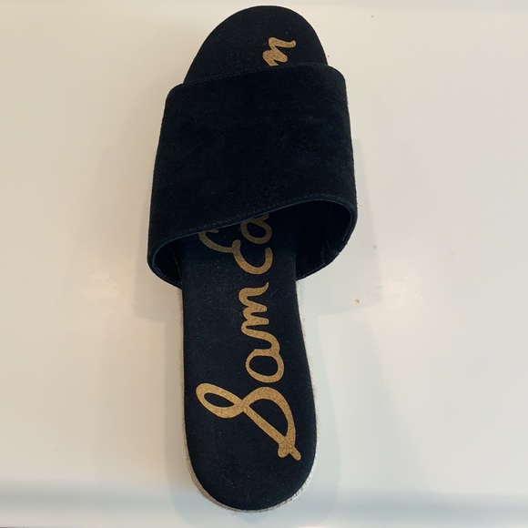 Sam Edelman Weslee Suede PlatformEspadrille Slides - Picture 9 of 13